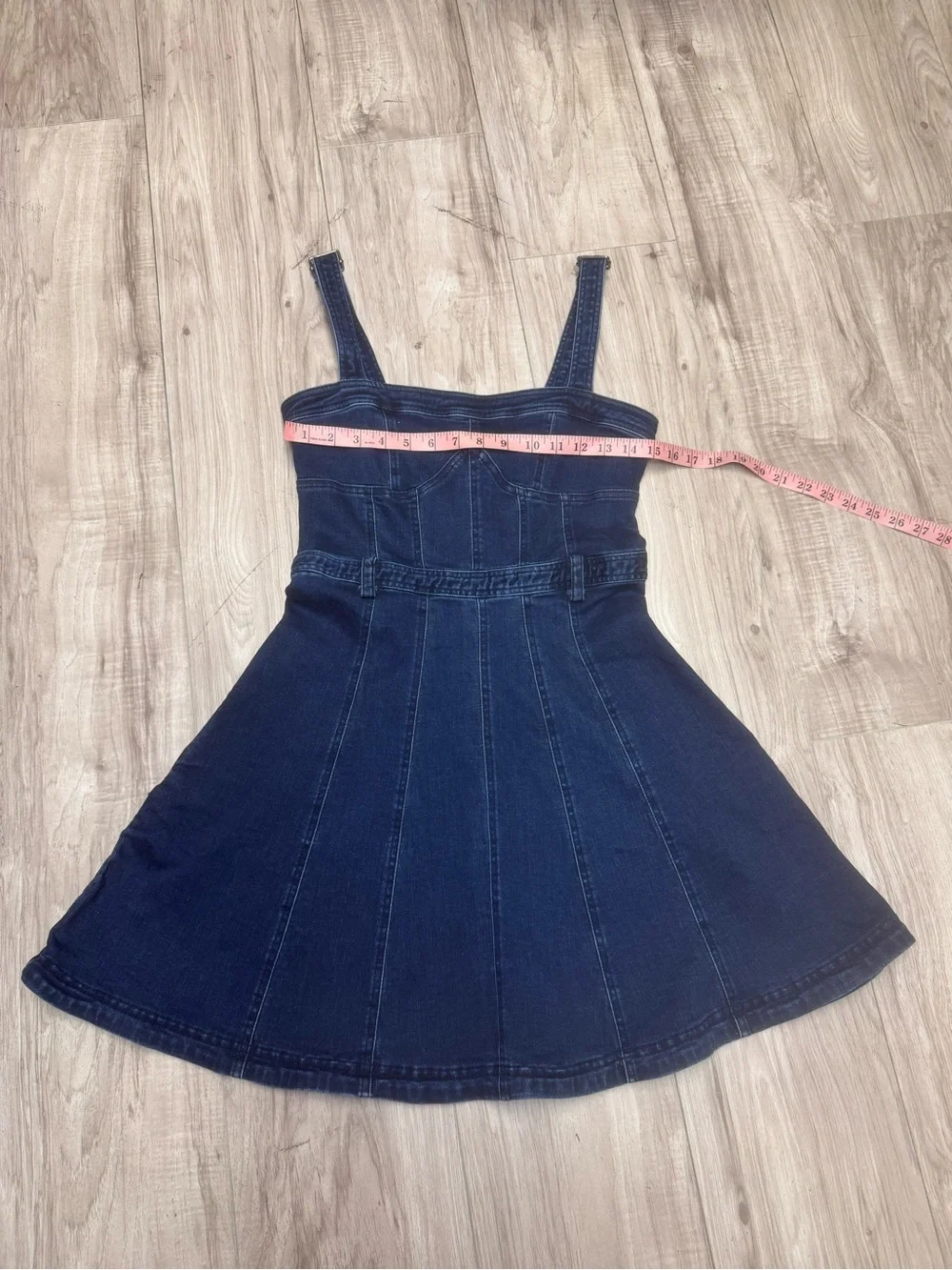 Free People NWT Margot Denim Mini Dress
